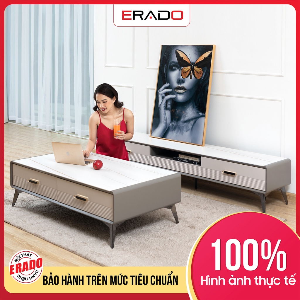 Mẫu kệ tivi phòng khách nhỏ gọn hiện đại mặt đá phiến chống xước tuyệt đối nhập khẩu cao cấp DF20