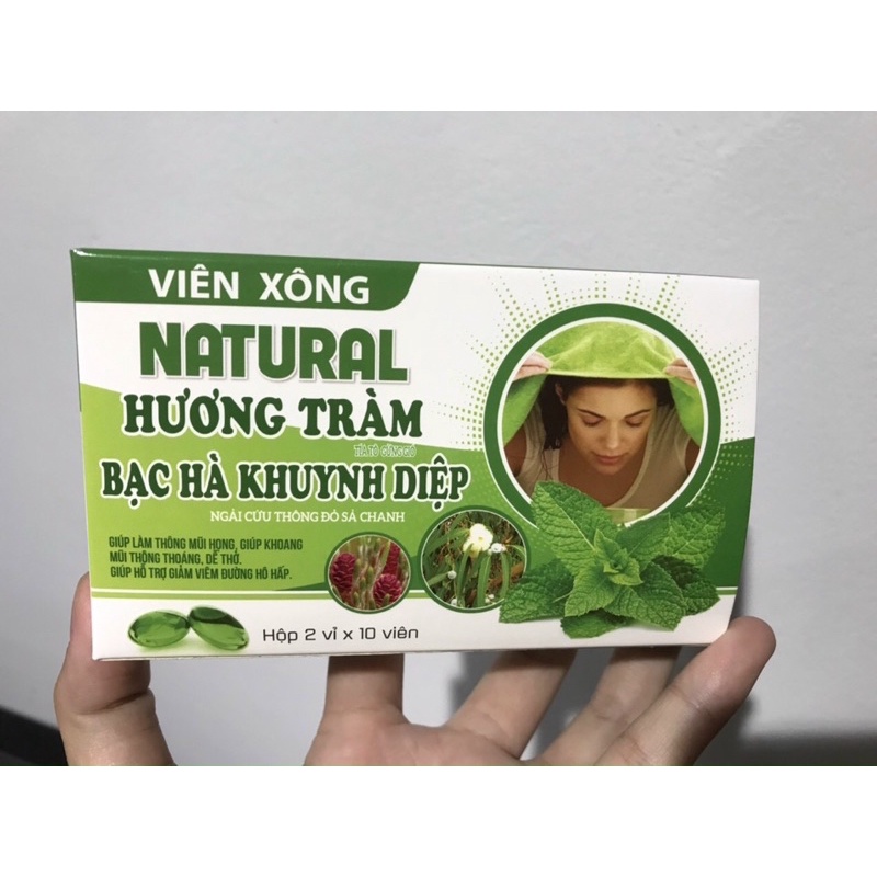 ✅Viên xông hương tràm NATURA