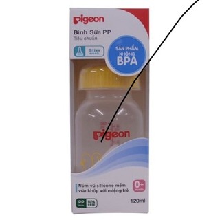 BÌnh sữa pigeon nhựa pp 120ml