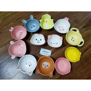 Bát ăn dặm gốm sứ con vật siêu cute