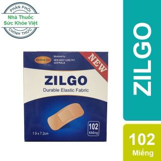 BĂNG CÁ NHÂN ZILGO HỘP 102 MIẾNG