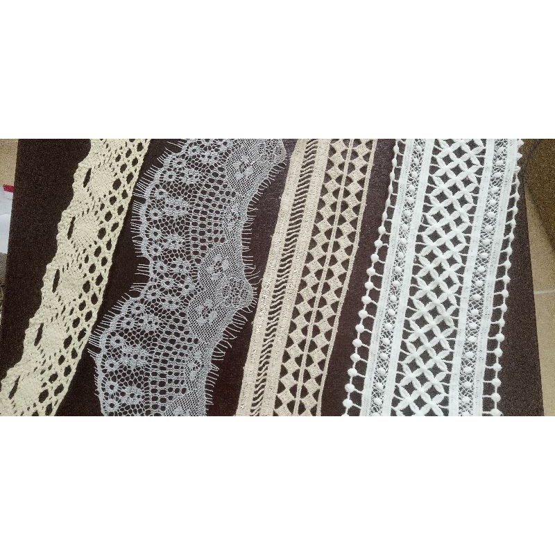 5m ren sợi ren tua rua ❤️FREESHIP❤️ dây ren trang trí ren chỉ trang trí ren cotton