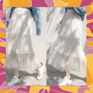  12C22B1 Chân váy tulle công chúa 3 tầng siêu siêu đẹp, lưng thun freesize, vải tuyn cao cấp đẹp y hình