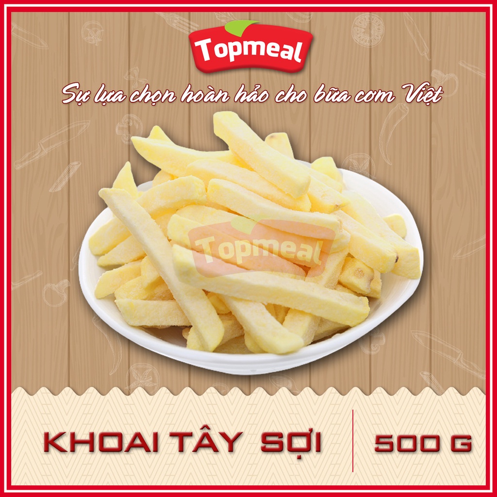 HCM - Khoai tây sợi 500g chiên giòn bao ngon - Giao nhanh TPHCM