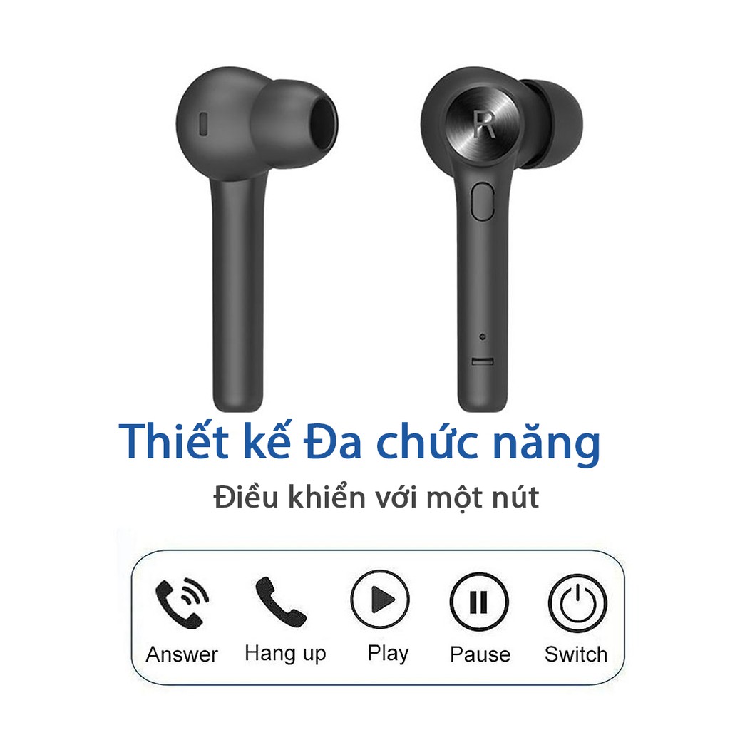 Tai nghe nhét tai Bluetooth 5.0 chính hãng cao cấp | Bluedio HI