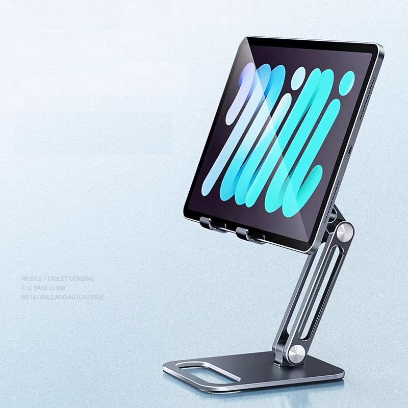 Giá đỡ ipad và nâng máy tính bảng, điện thoại hợp kim nhôm P66 Vu Studio