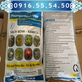 Thuốc Hoanganhbul 72WP phòng trừ nấm bệnh thán thư, rỉ sắt, đốm vàng lá, dưỡng xanh lá