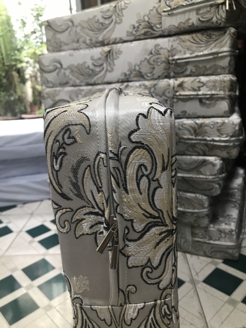 Bộ đệm ngồi ghế salon vải đẹp may theo yêu cầu