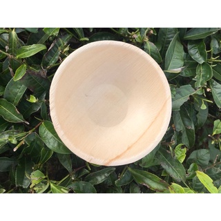 Chén mo cau đẹp/ Set 5 cái/tea break/chén đĩa mo cau dùng 1 lần tiện lợi, thân thiện môi trường/ mo cau xứ Tiên
