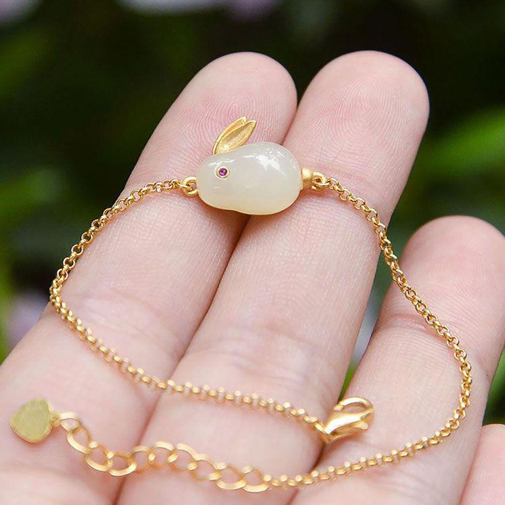 JARRED Vòng Tay Hình Thỏ Đơn Giản Thời Trang Cho Nữ