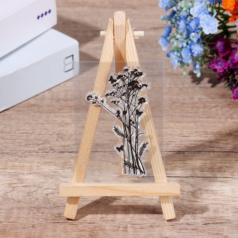 FOREVER Tem Đóng Dấu Bằng Silicon Trong Suốt Hình Hoa Trang Trí Sổ Tay