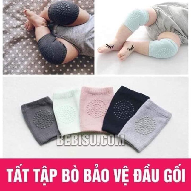 Tất tập bò bảo vệ đầu gối cho bé