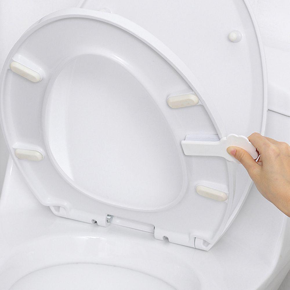 HARRIETT Tay Cầm Nâng Bệ Ngồi Toilet Tự Dính Tránh Chạm Tiện Dụng
