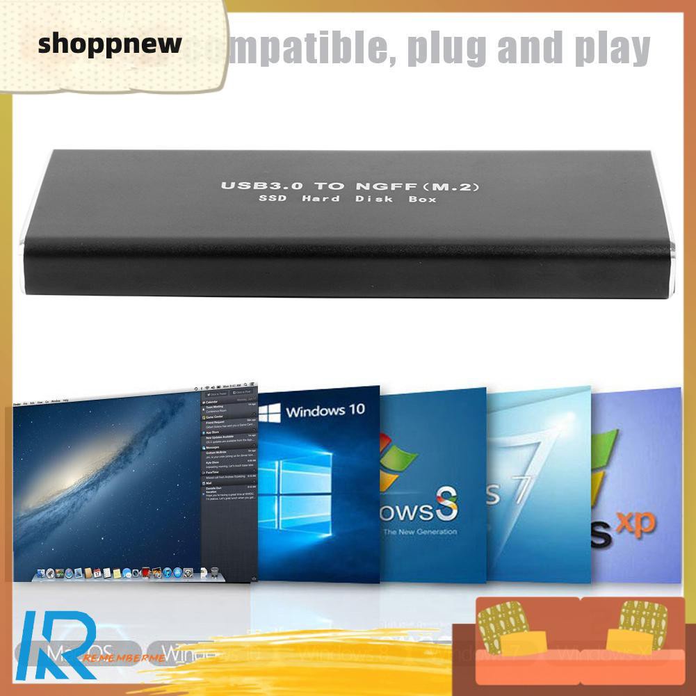 Hộp Đựng Ổ Cứng Ssd Chuyển Đổi M.2 B-Key Sang Usb 3.0 | BigBuy360 - bigbuy360.vn