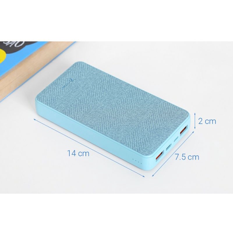 Sạc dự phòng Polymer 15.000 mAh Type C PD QC3.0 Xmobile PowerBox P72D