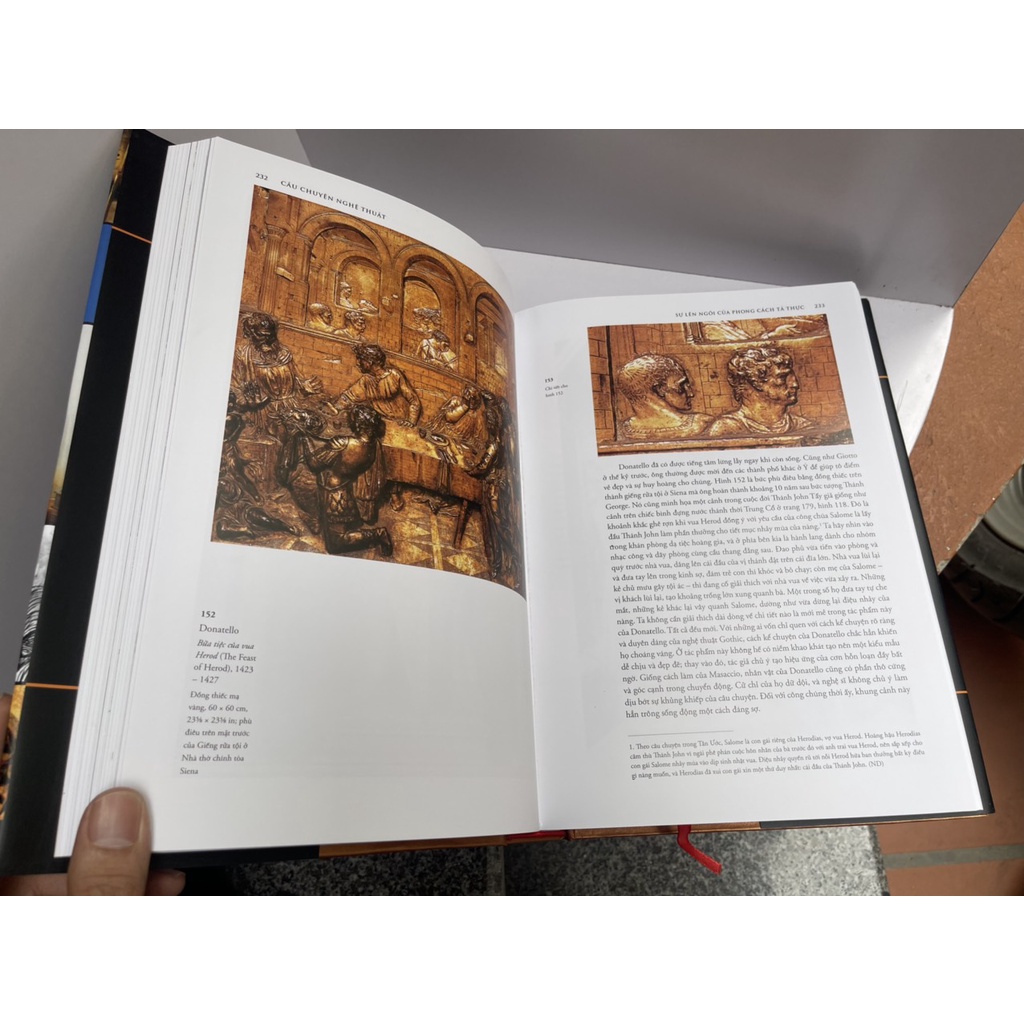 Sách  Omega Plus - THE STORY OF ART – Câu chuyện nghệ thuật – E. H. Gombrich – Bìa cứng in màu toàn bộ