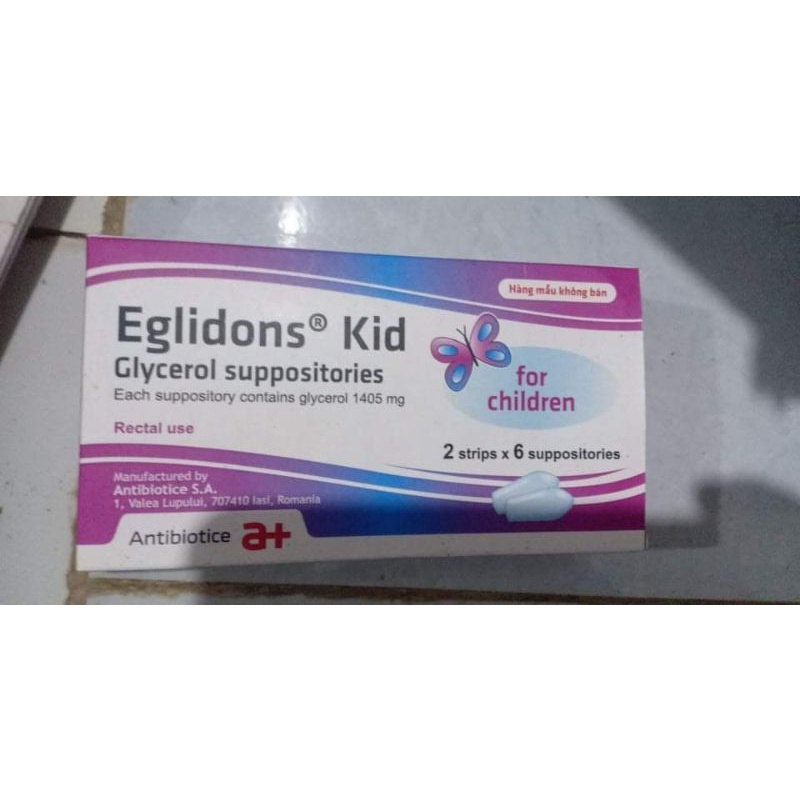 Eglidons kid hỗ trợ táo bón cho trẻ dưới 12 tuổi