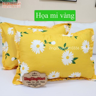 Vỏ Gối Nằm  Poly Cotton 45x65 cm, Áo gối nằm Gấu Nâu mẫu chọn lọc (Ghé Shop Lựa Thêm Sản Phẩm Nha)