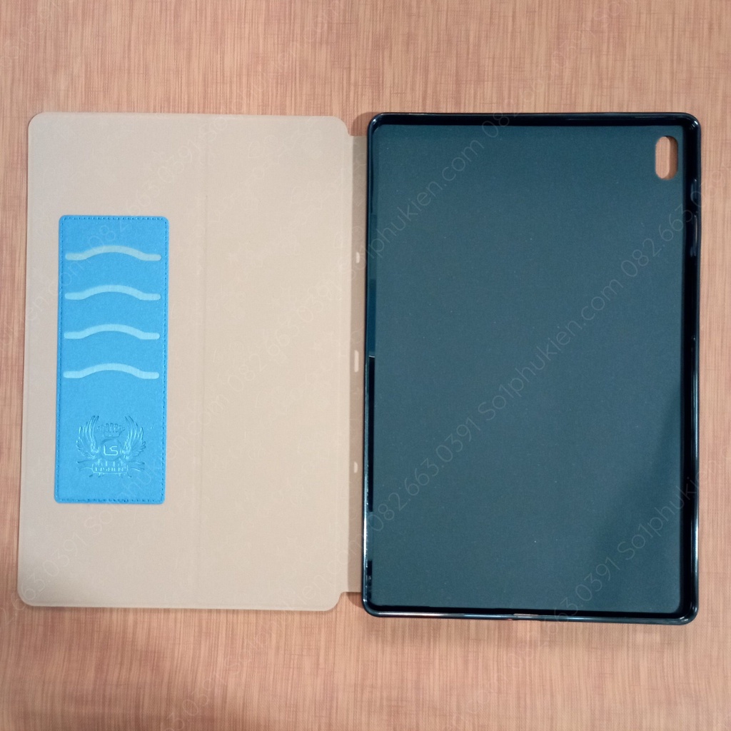 Bao da Samsung Tab S7 FE ( S7FE)/ S7 ( T870)/ S8 (X700)/ S7+ (Plus)/ S8+ (Plus) hiệu Lishen có chống gập xem phim