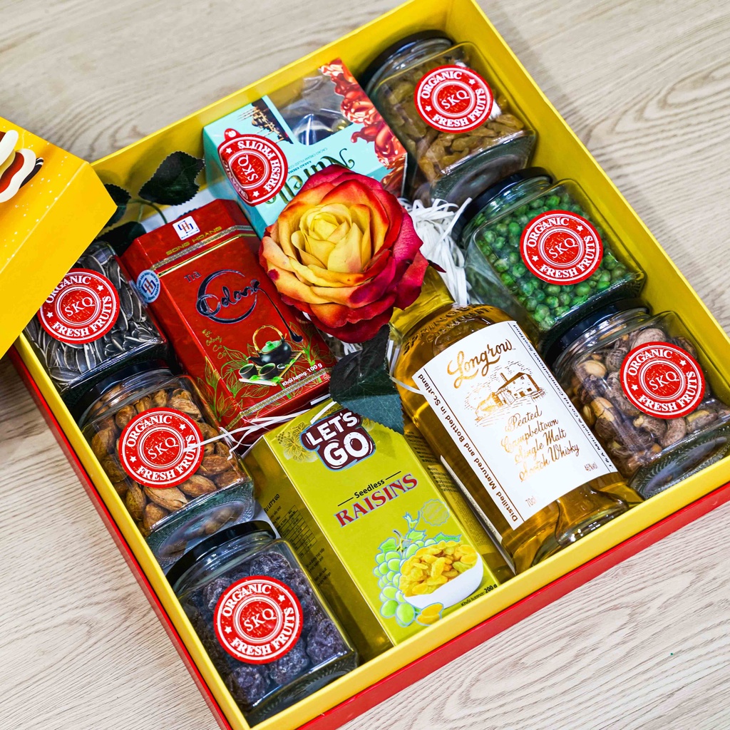 Set Combo Hộp Quà Tặng Tết 2022, Ngũ Cốc Ngon, Chăm Sóc Sức Khoẻ, Giao Nhanh Giá Rẻ, Giỏ Quà Tết | BigBuy360 - bigbuy360.vn