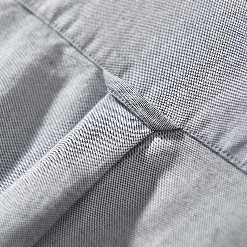 Áo Sơ Mi Cotton Oxford Tay Dài Trẻ Trung Thời Trang Cho Nam