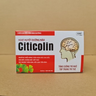 Hoạt huyết dưỡng não Citicolin