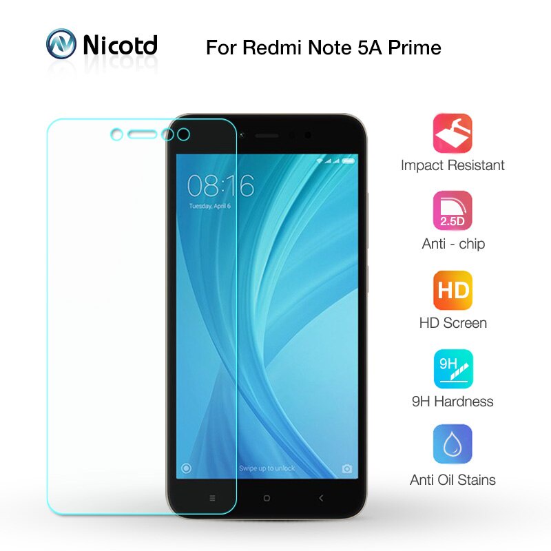 Kính Cường Lực Hd 9h Bảo Vệ Màn Hình Cho Xiaomi Redmi Note 5a Prime Redmi Note 5a Prime