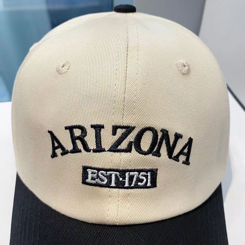 Nón Lưỡi Trai cotton Thêu Họa Tiết Thời Trang Hàn Quốc 5 Màu Tùy Chọn EST.1751