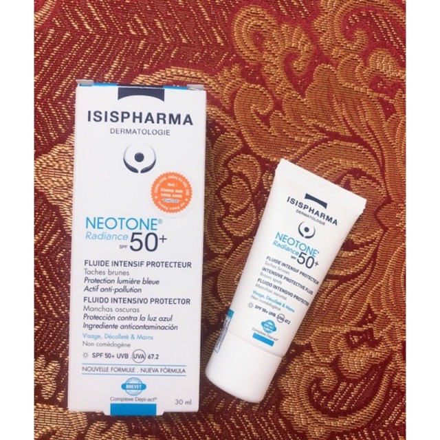 Kem dưỡng trắng da, làm mờ vết nám kết hợp chống nắng - NEOTONE RADIANCE ISIS PHARMA SPF 50+