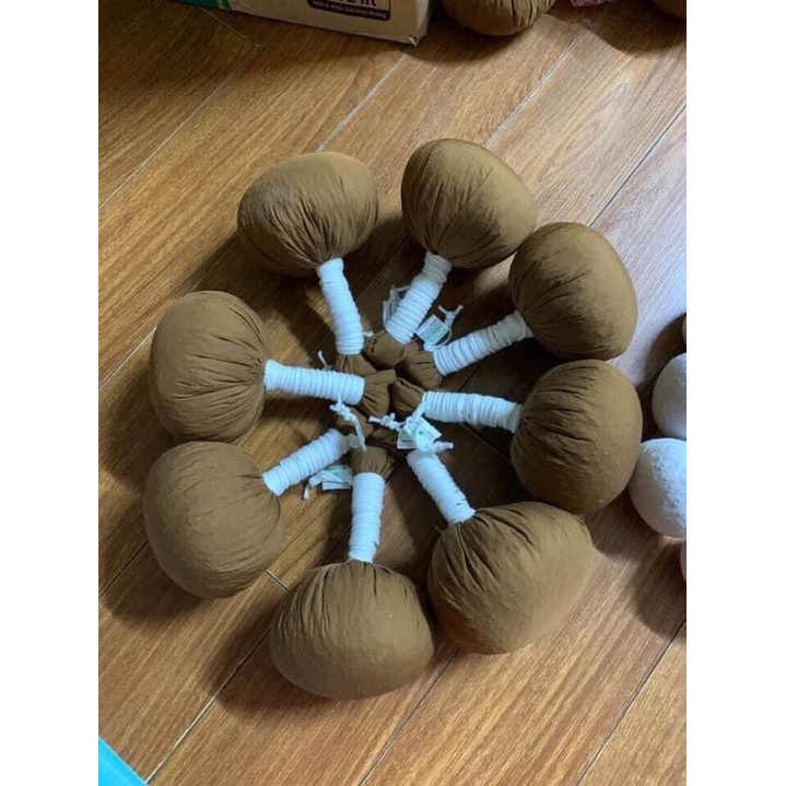 Túi chườm thảo dược dưỡng sinh, túi chườm mắt, củ chườm lưng, chườm cổ vai gáy, đa năng cho spa