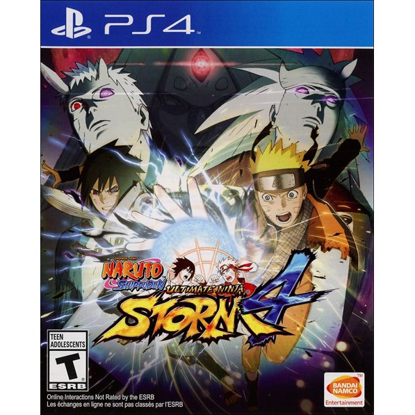 Đĩa Game PS4 Naruto Shippuden: Ultimate Ninja Storm 4 Hệ US