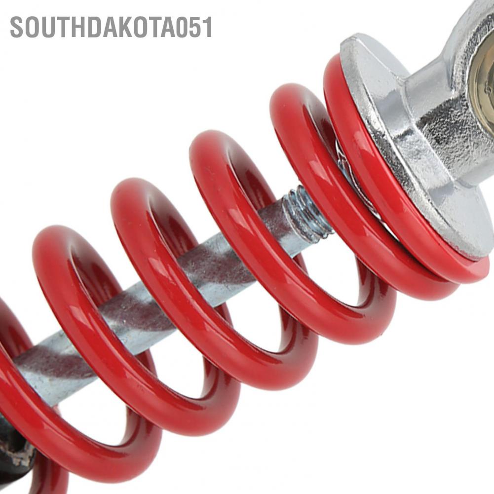 Southdakota051 250mm/9.8in Motorcycle Shock Absorber with Red Spring Universal for 50cc‑125cc Dirt Pit Bike ATV Go Kart