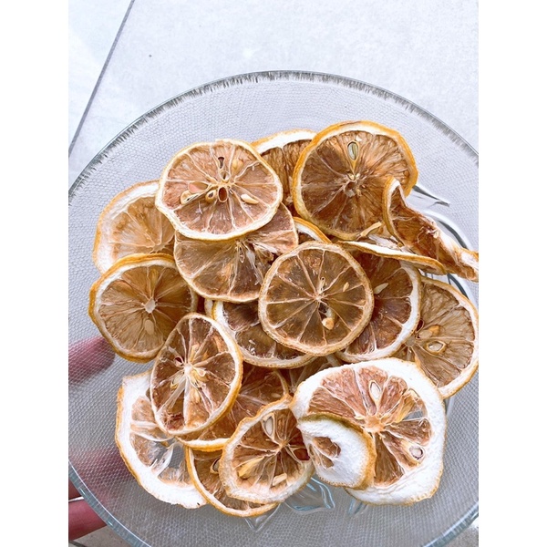 Chanh khô thái lát siêu giảm cân gói 100gr hàng đẹp