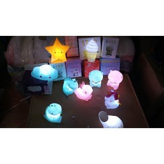 ĐÈN NGỦ SILLICON NGỘ NGHĨNH