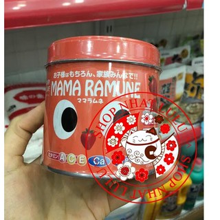 Kẹo cho trẻ biếng ăn Mama Ramune 200 viên Nhật bản
