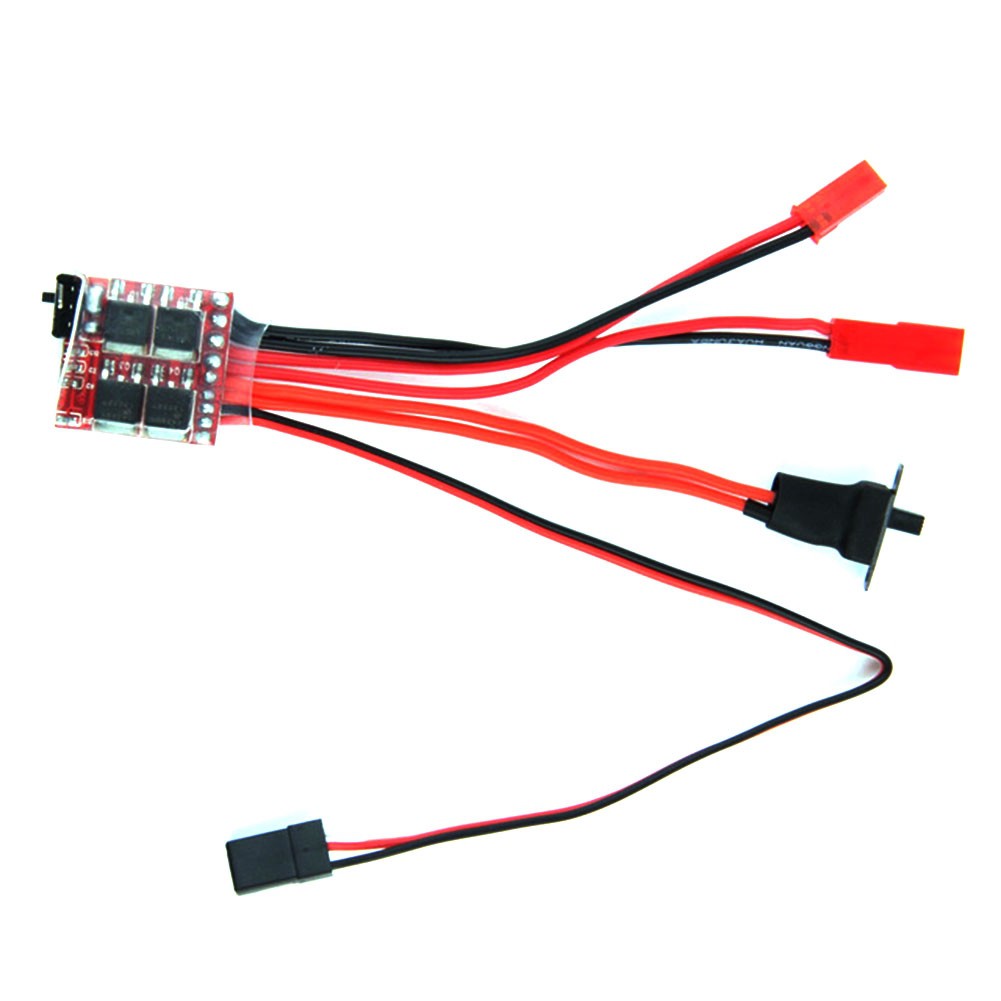 Bộ điều khiển tốc độ ESC 2KHz 20A ESC cho động cơ chổi than mô hình RC