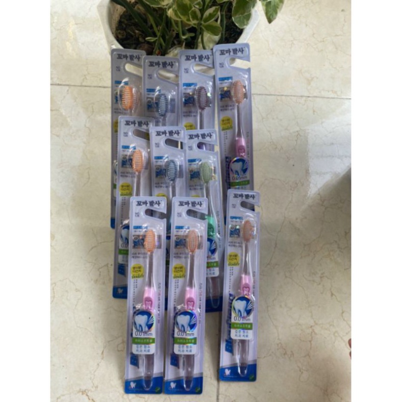 Bàn Chải Đánh Răng ❤️𝑭𝒓𝒆𝒆𝒔𝒉𝒊𝒑❤️ Bàn Chải Đánh Răng Hàn Quốc Siêu Mềm 0,01mm No 126