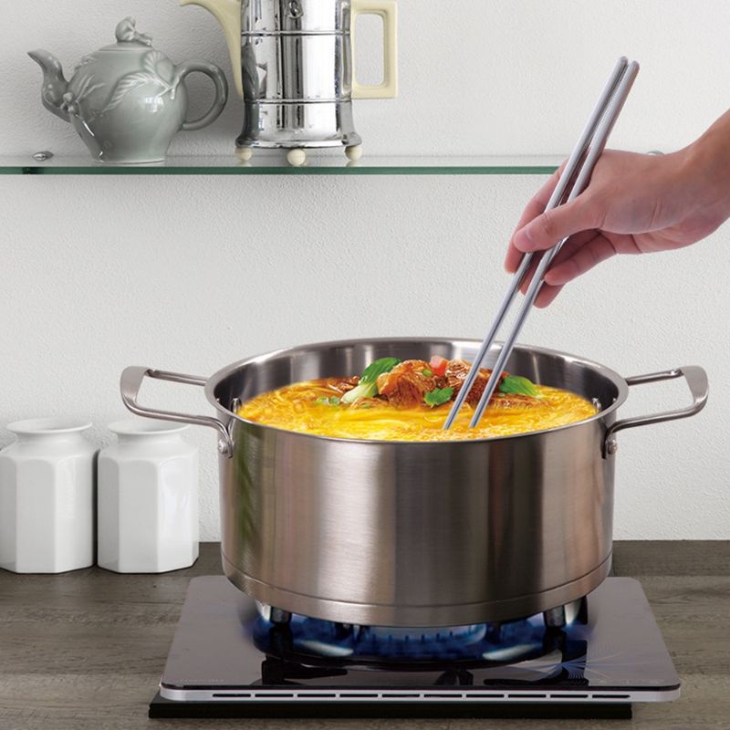 đũa chiên xào INOX 304 dài 36cm,  đôi đũa xào nấu inox cao cấp chống nóng khi sử dụng