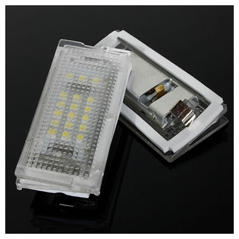 Đèn 18-LED ChiếU SáNg BiểN Số Xe Cho BMW E46 4DR Sedan 325i 328i 99-03 - Bộ 2 Cá