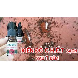 THUỐC DIỆT KIẾN GIÁN Sinh Học ANBIO Chai 10ml Xuất xứ Việt Nam - Pet shop Uytinpro