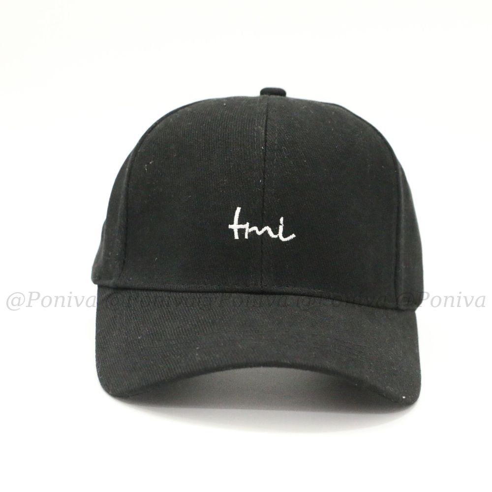 Mũ lưỡi trai ❤️ Nón kết thêu chữ tmi  nhung mịn cao cấp form unisex T828 phong cách Ulzzang Thời trang PONIVA siêu hot
