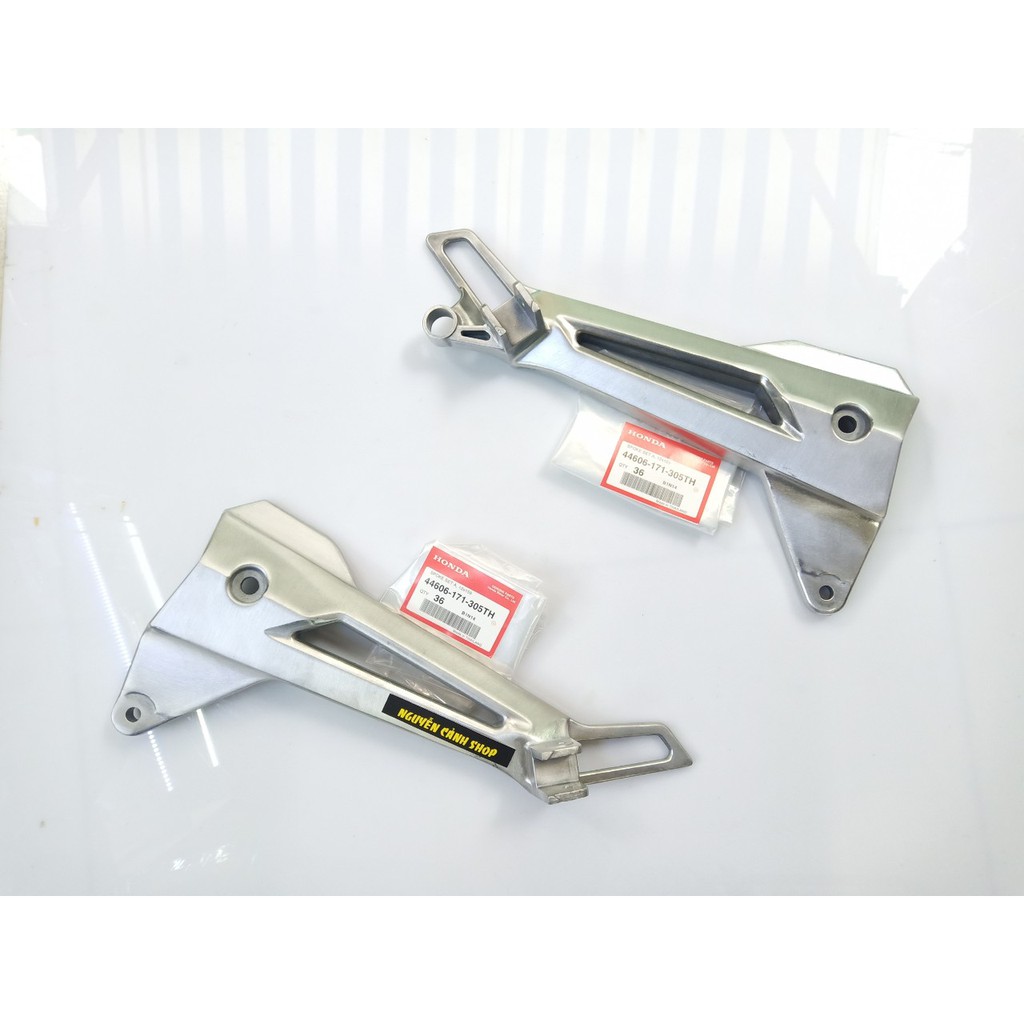 Gác chân nhôm xe wave 125