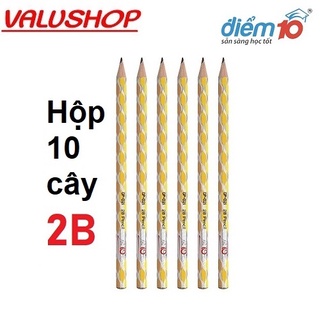 Bút chì gỗ 2b điểm 10 tp-gp021 hàng chính hãng