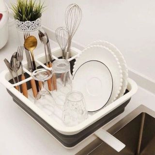 Chậu úp bát gấp gọn đa năng Silicon