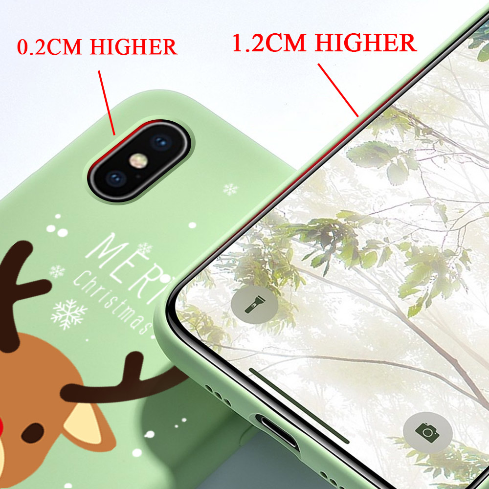 Ốp Điện Thoại Silicon Dẻo Mềm Họa Tiết Ông Già Noel Hoạt Hình Cho Samsung Galaxy S10 Plus S10 5g S10E