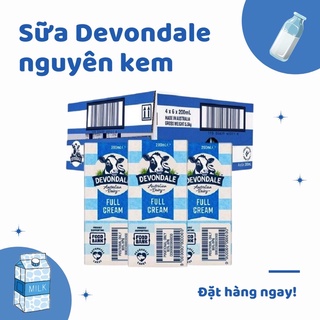 Sữa Devondale nguyên kem 150ml 32 hộp/thùng,Socola 200ml 24 hộp/thùng