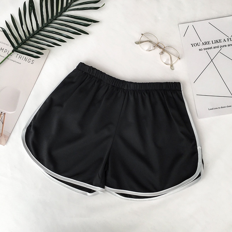 Quần đùi nữ ống rộng cotton mềm mặc ở nhà, tập gym, đi ngủ, quần short nữ trẻ trung năng động, thoáng mát mùa hè, TF008