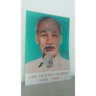 Ảnh 3D bác Hồ và bác Giáp