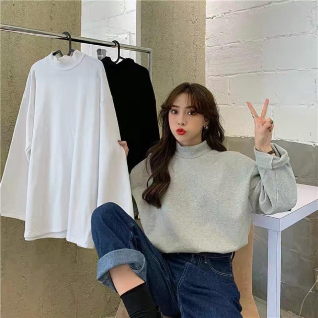 ÁO THU ĐÔNG CỔ 3PHÂN
