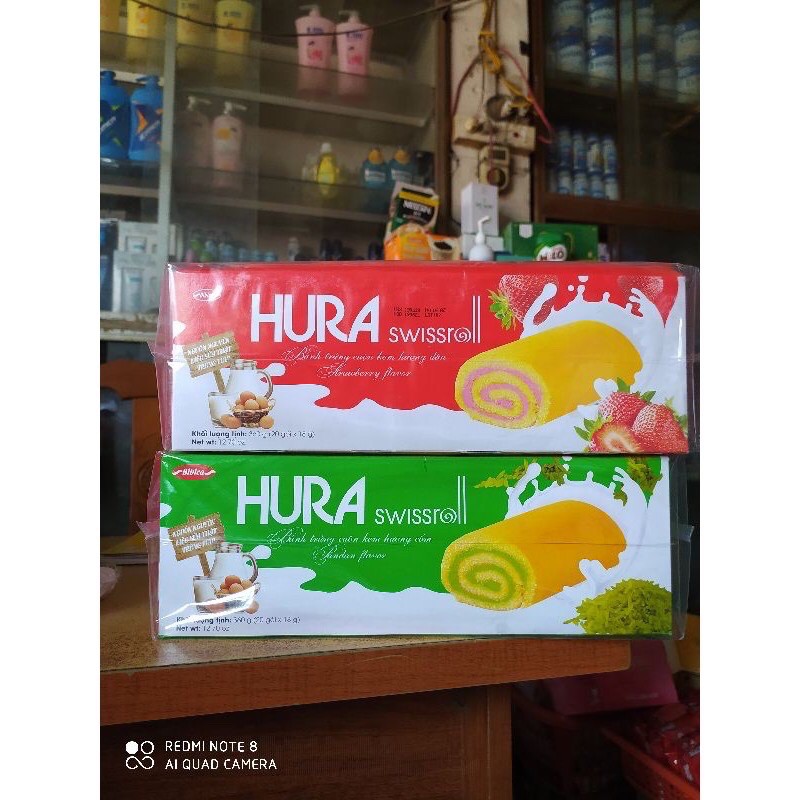 BÁNH BÔNG LAN HURA SƯISROL hộp 360g